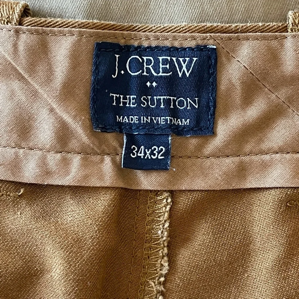 J. Crew Men’s Chinos in Caramel Tan